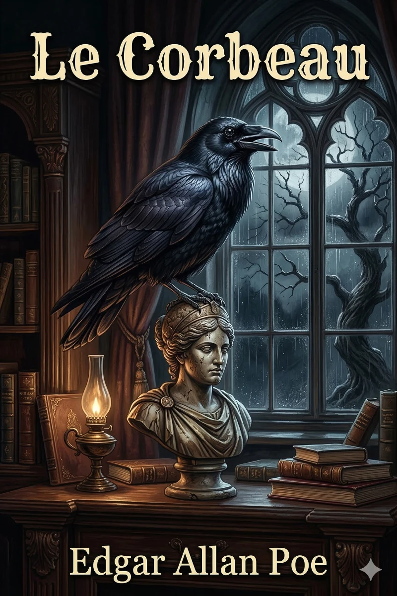 Portada: Le Corbeau = The Raven