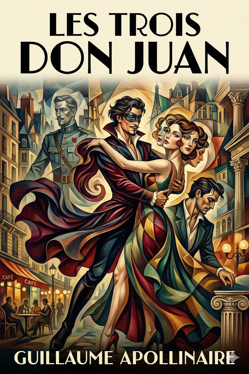 Portada: Les trois Don Juan / Don Juan Tenorio d'Espagne, Don Juan de Maraña des Flandres, Don Juan d'Angleterre