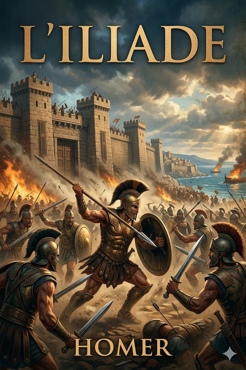 Portada: L'Iliade