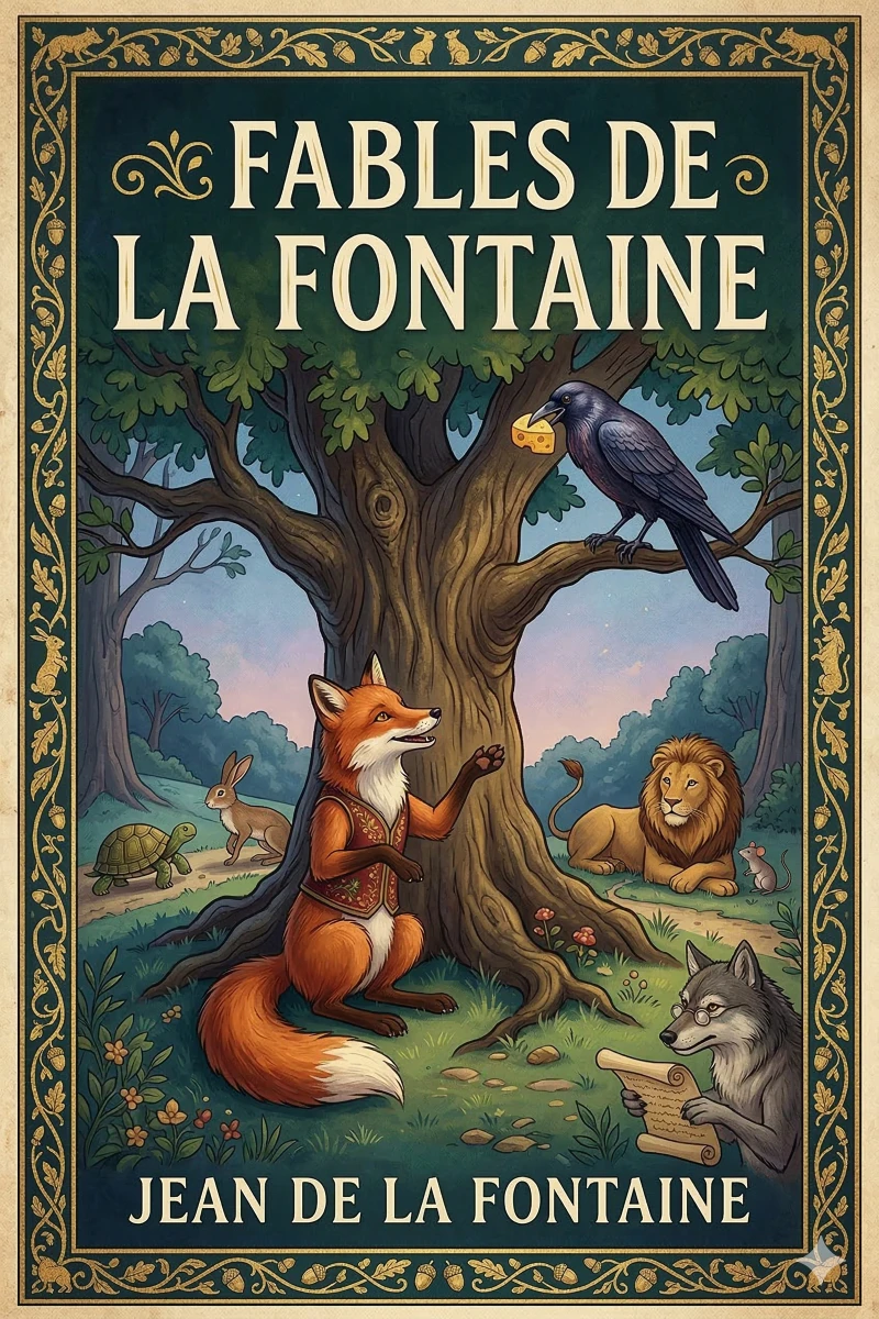 Portada: Fables de La Fontaine