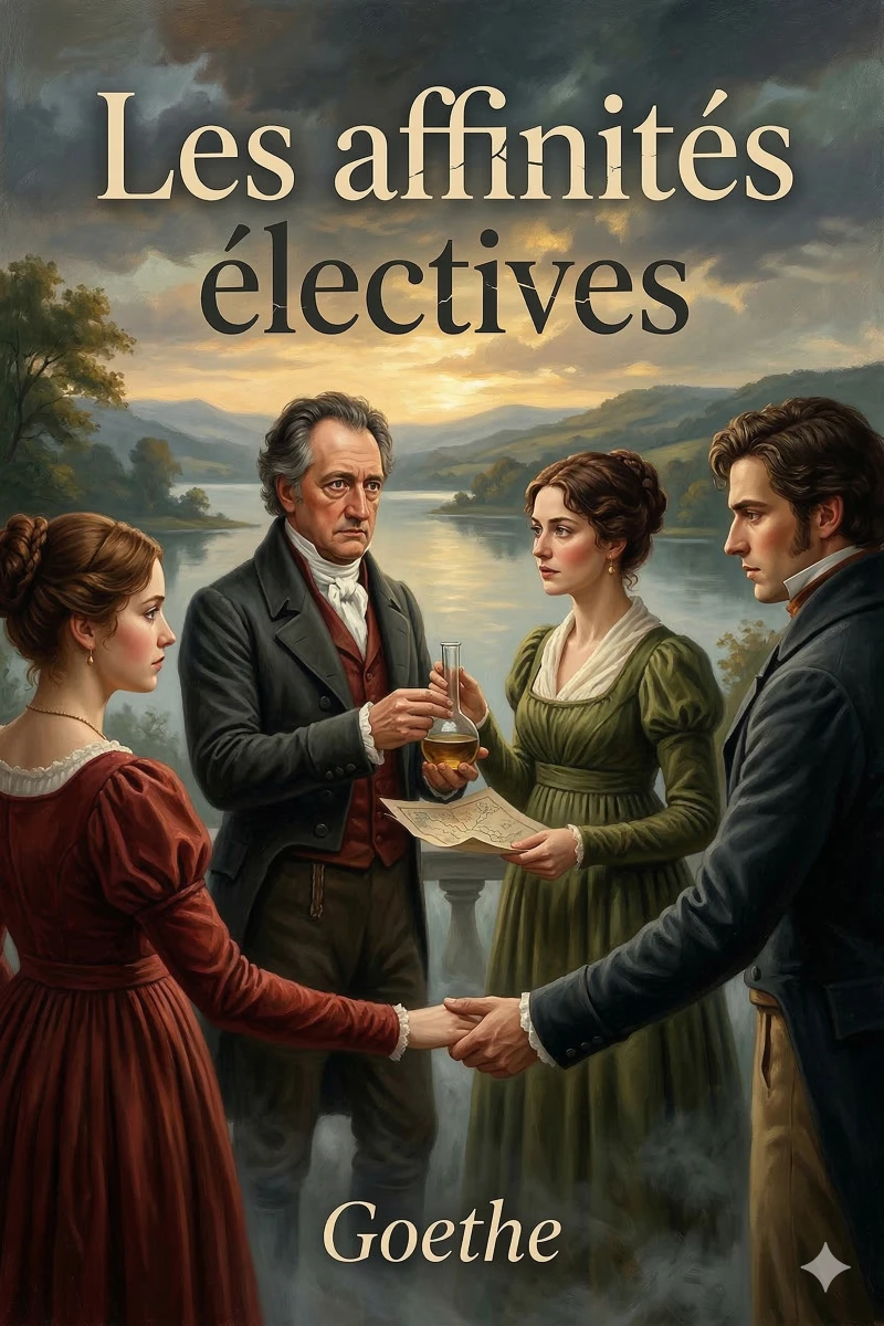 Portada: Les affinités électives / Suivies d'un choix de pensées du même