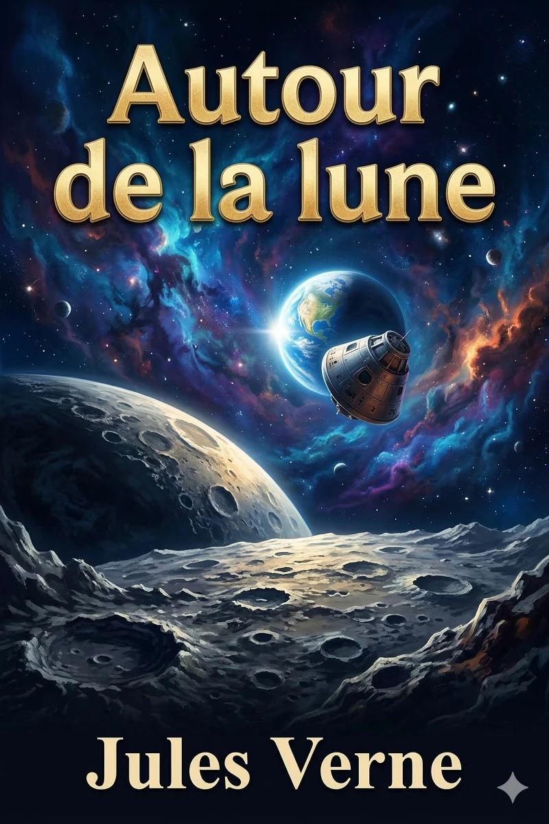 Portada: Autour de la lune