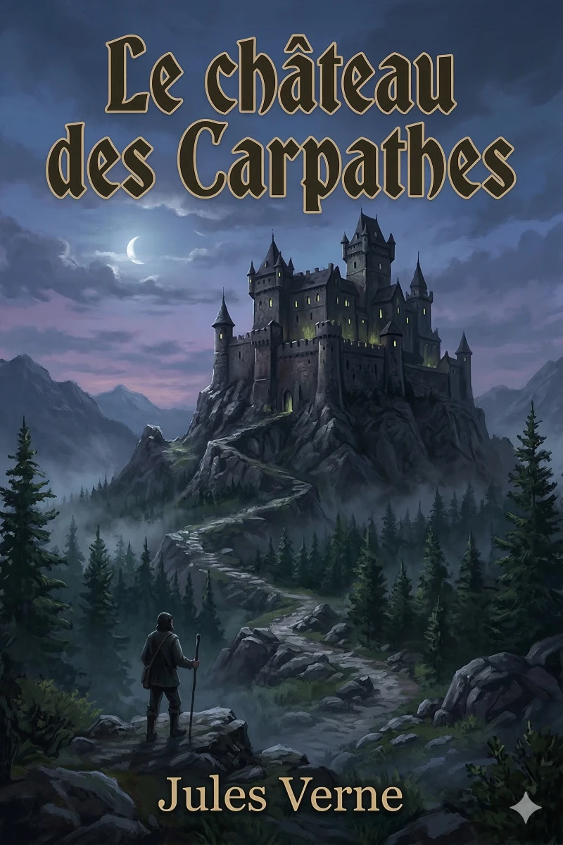Portada: Le chateâu des Carpathes