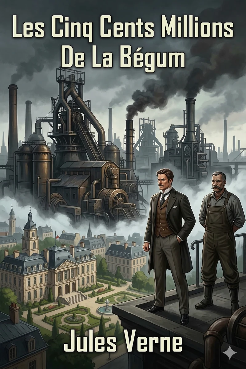 Portada: Les Cinq Cents Millions De La Bégum