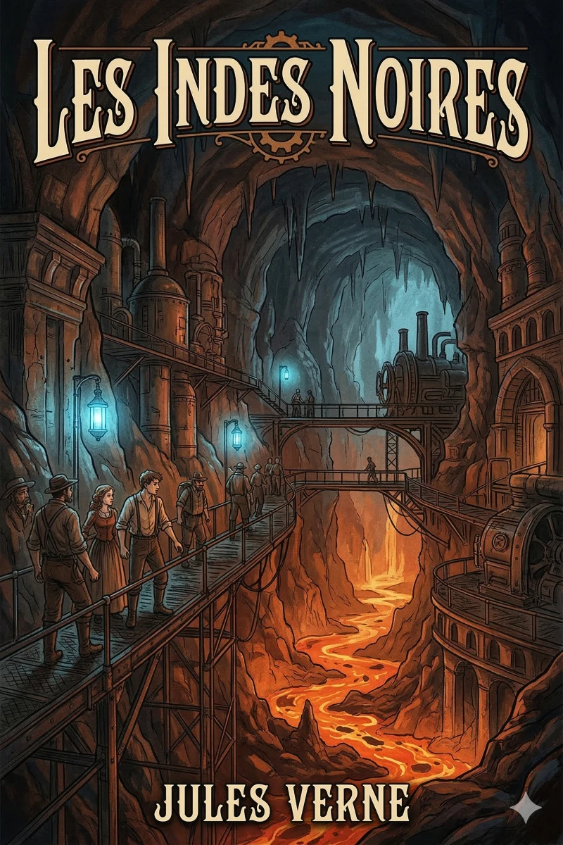 Portada: Les Indes Noires