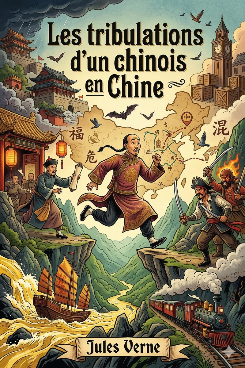 Portada: Les tribulations d'un chinois en Chine