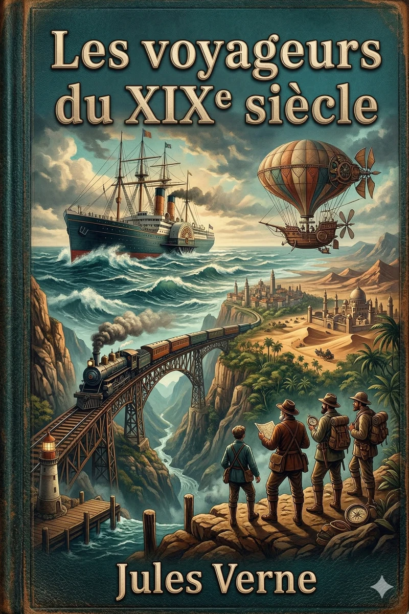Portada: Les voyageurs du XIXe siècle