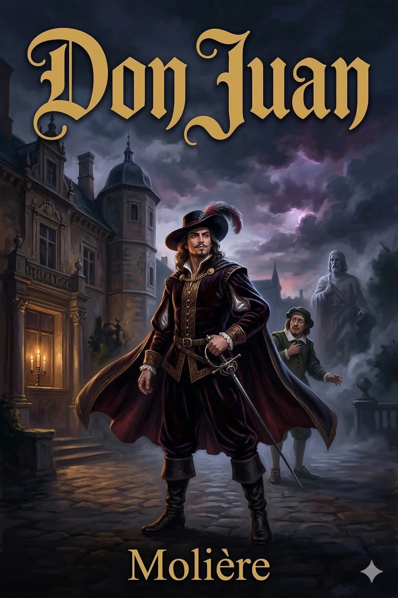 Portada: Don Juan, ou le Festin de pierre