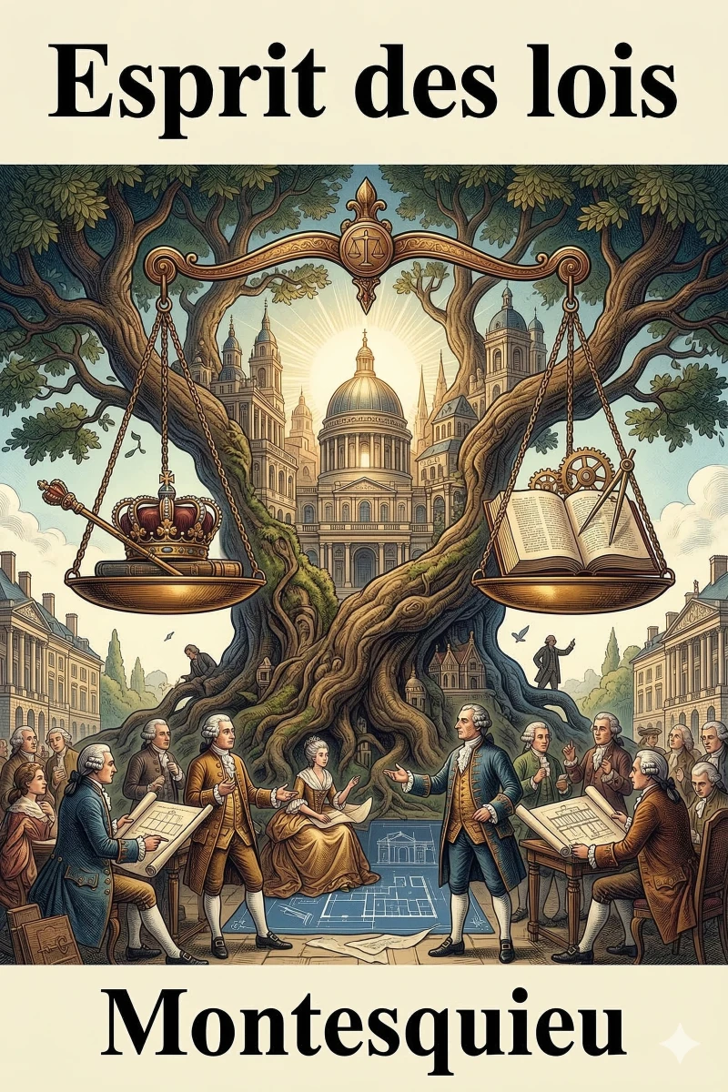 Portada: Esprit des lois / livres I à V