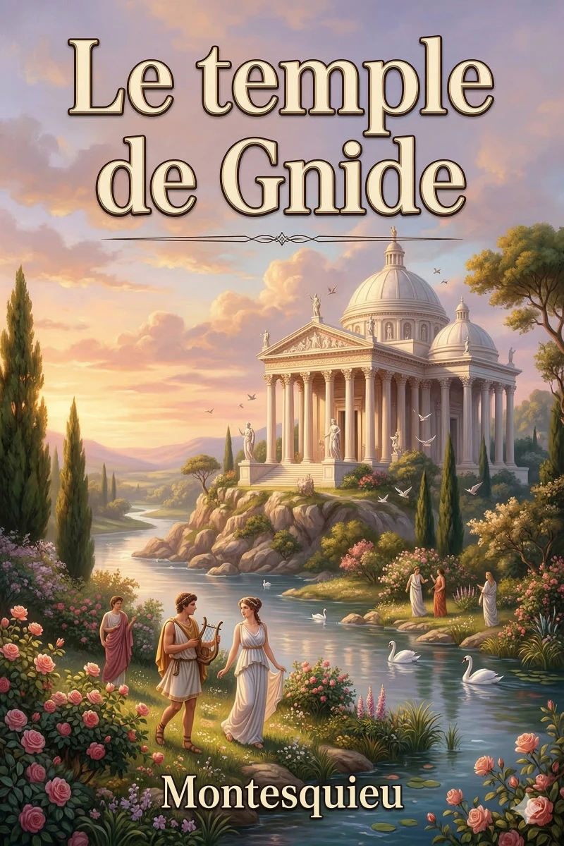 Portada: Le temple de Gnide