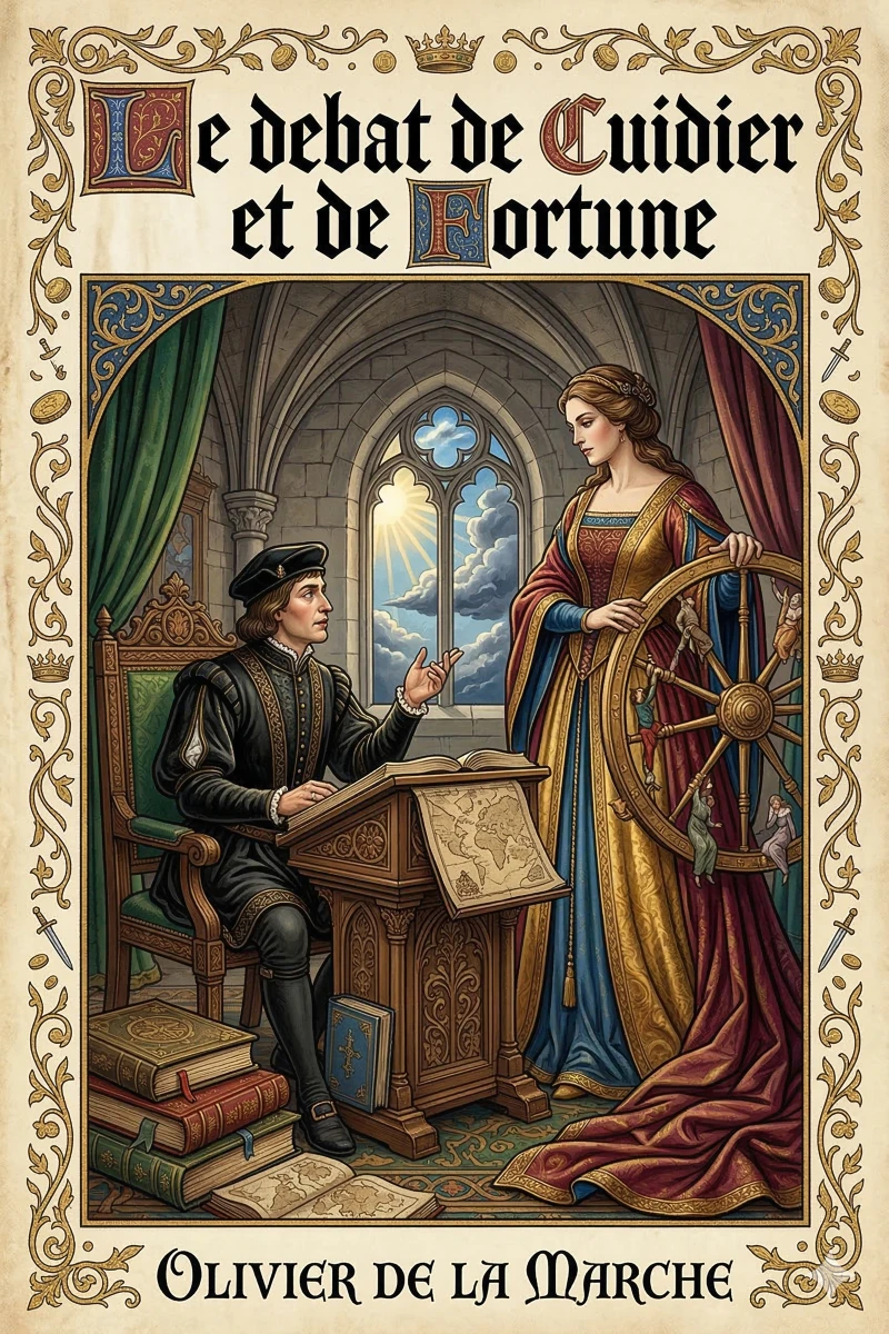 Portada: Le debat de Cuidier et de Fortune