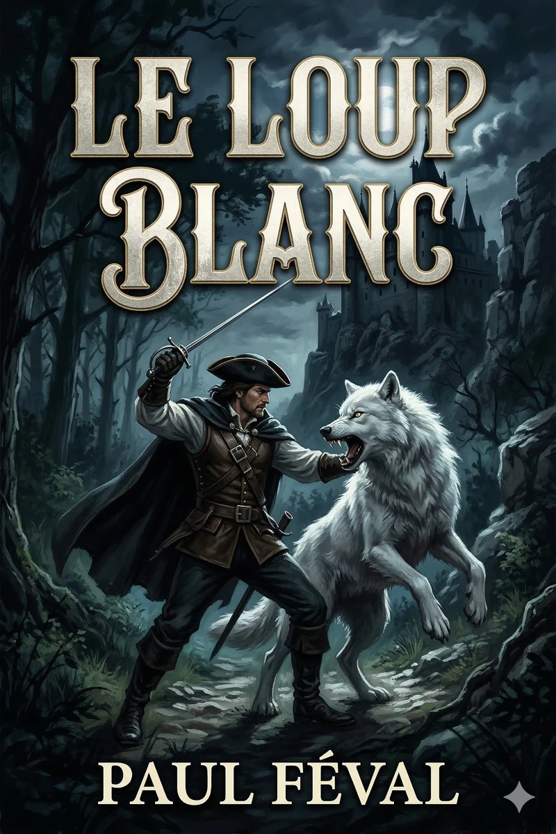 Portada: Le loup blanc
