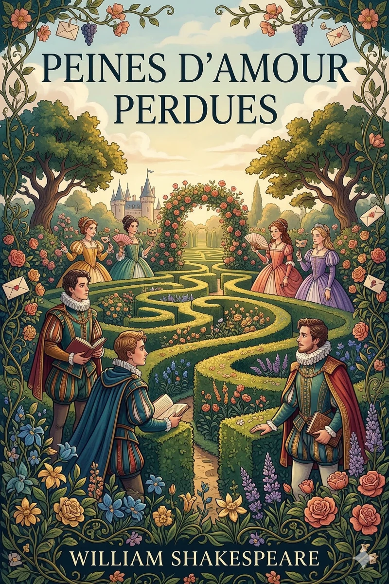 Portada: Peines d'amour perdues / Comédie