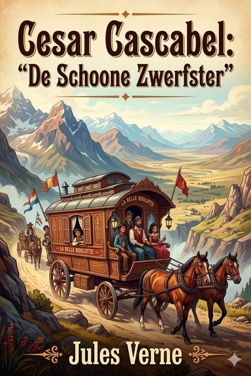 Portada: Cesar Cascabel: "De Schoone Zwerfster"