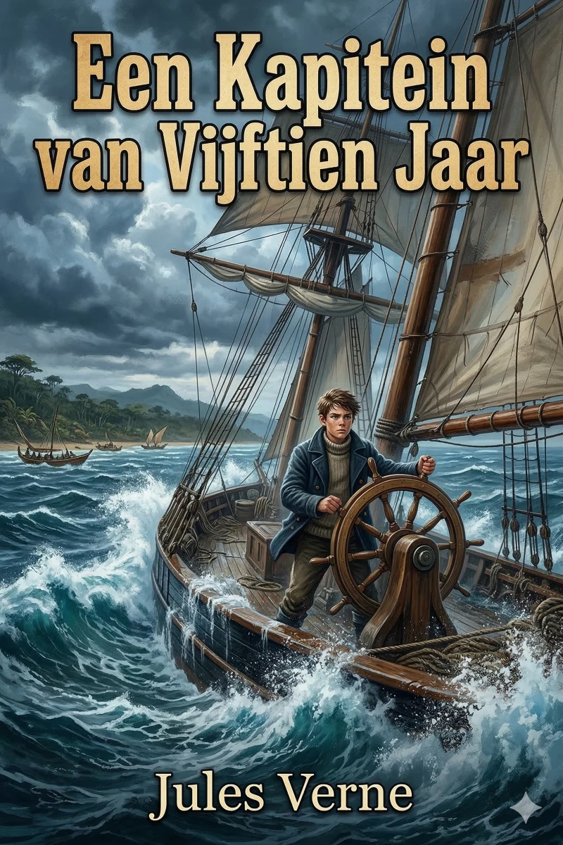 Portada: Een Kapitein van Vijftien Jaar / De Walvischjagers