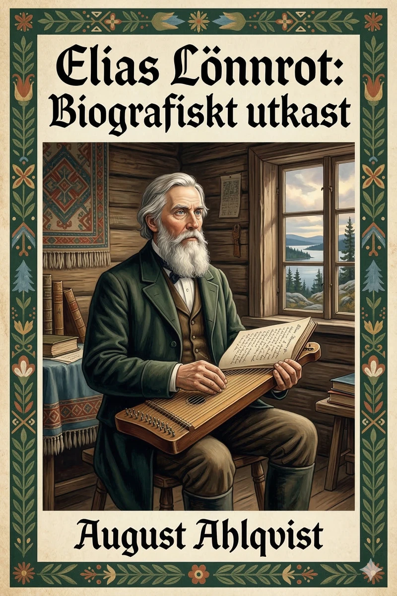 Portada: Elias Lönnrot: Biografiskt utkast