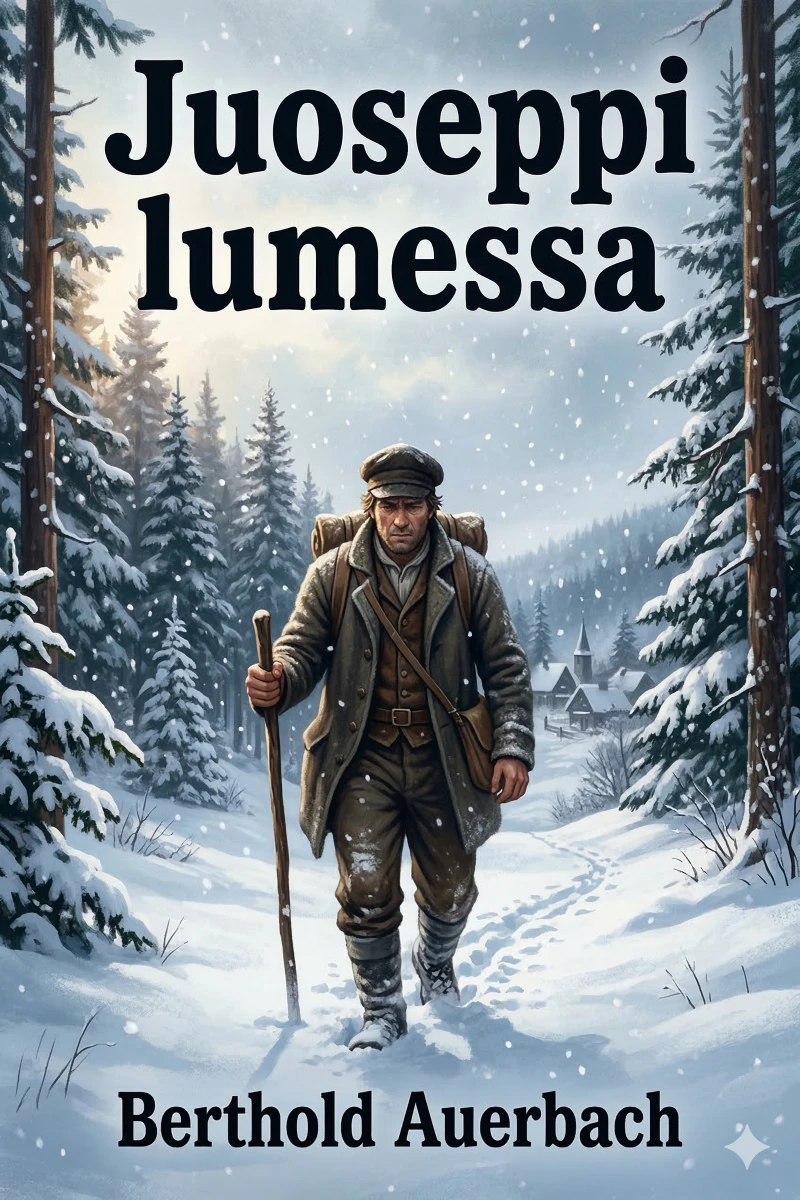 Portada: Juoseppi lumessa: eli onnettomuus vaihtelehtaa onneksi
