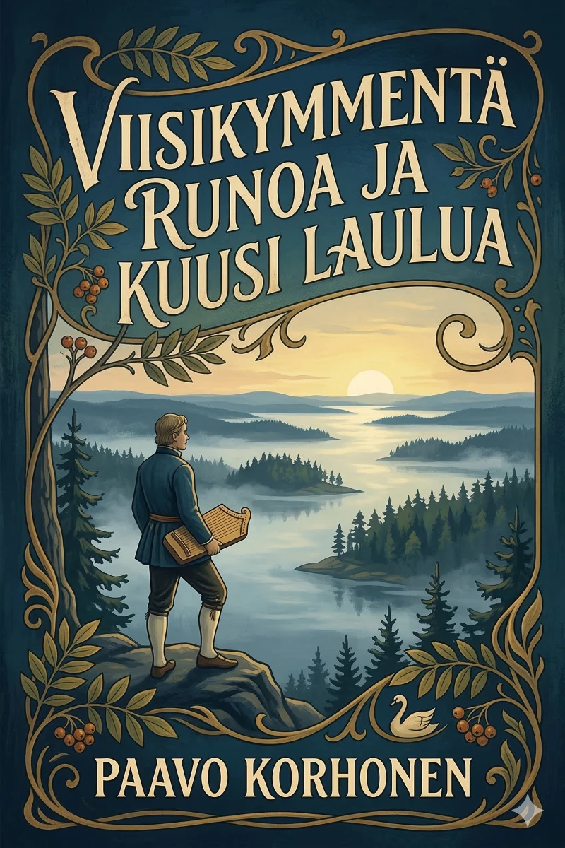 Portada: Viisikymmentä runoa ja kuusi laulua