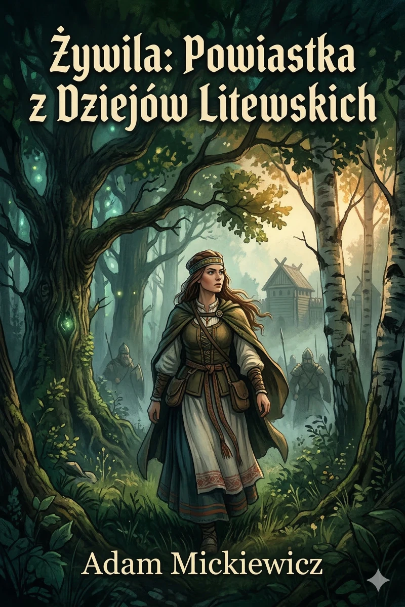 Portada: Żywila: Powiastka z Dziejów Litewskich