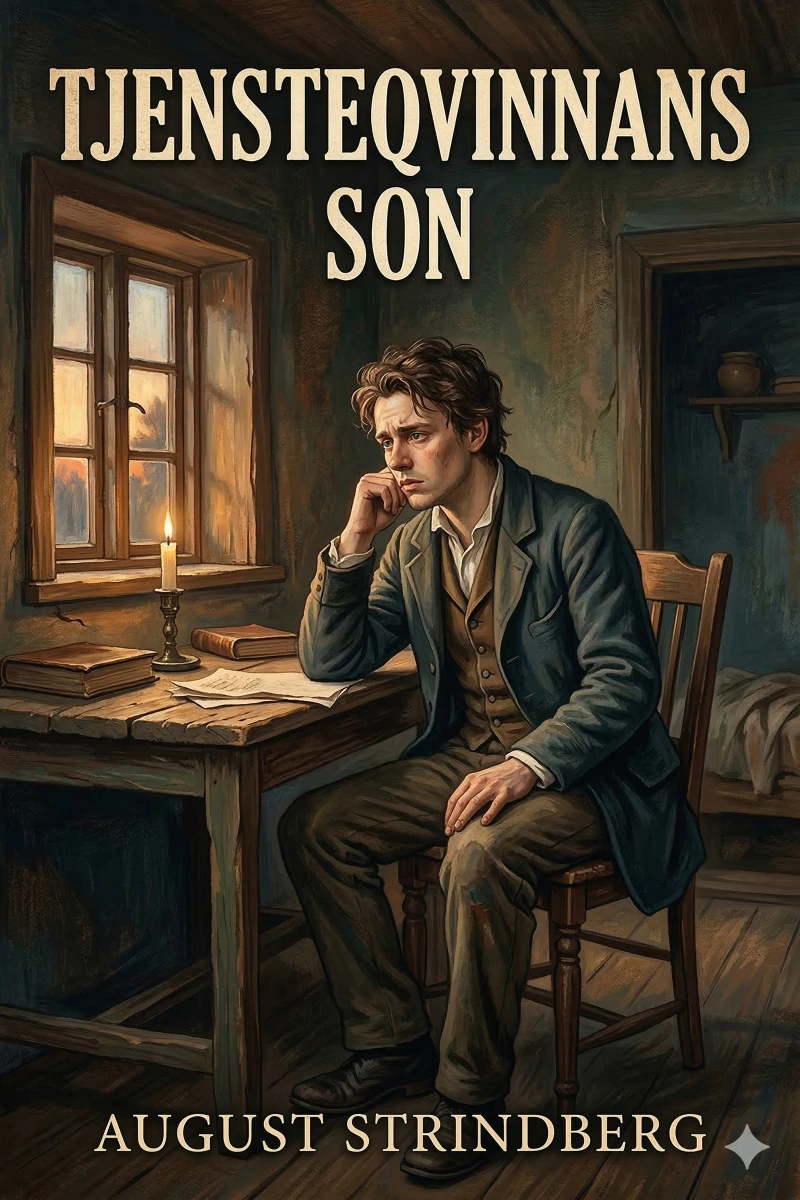 Portada: Tjensteqvinnans son: En själs utvecklingshistoria