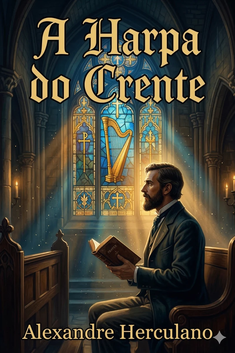 Portada: A Harpa do Crente / Tentativas poeticas pelo auctor da Voz do Propheta