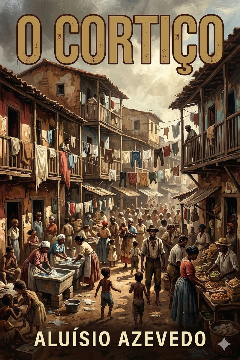 Portada: O Cortiço