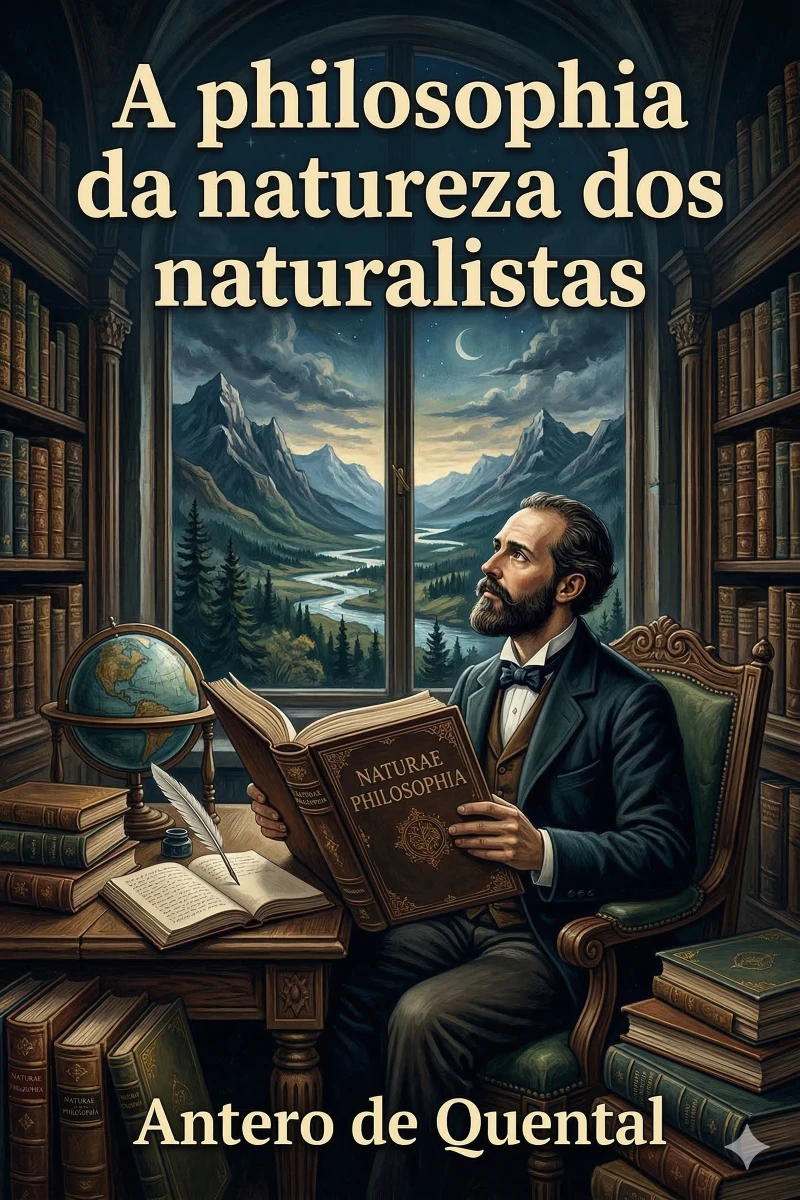 Portada: A philosophia da natureza dos naturalistas
