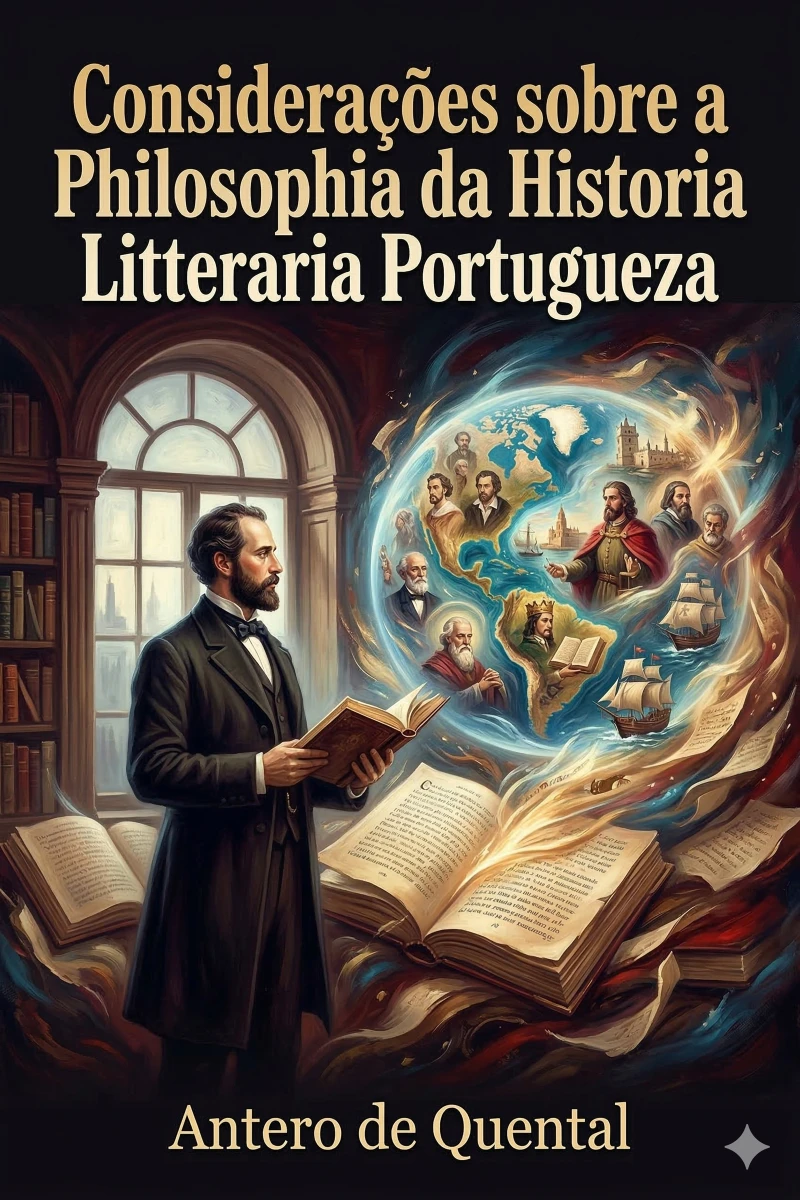 Portada: Considerações sobre a Philosophia da Historia Litteraria Portugueza / (a proposito d'alguns livros recentes)