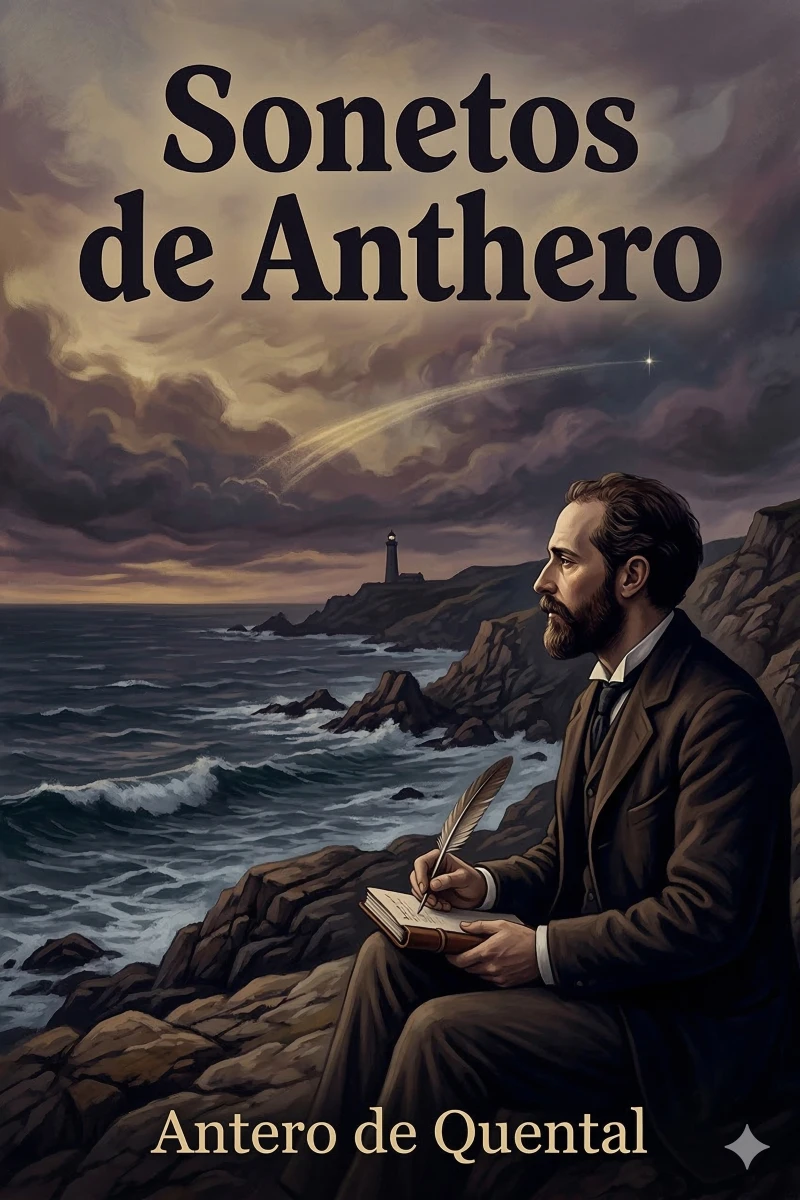 Portada: Sonetos de Anthero