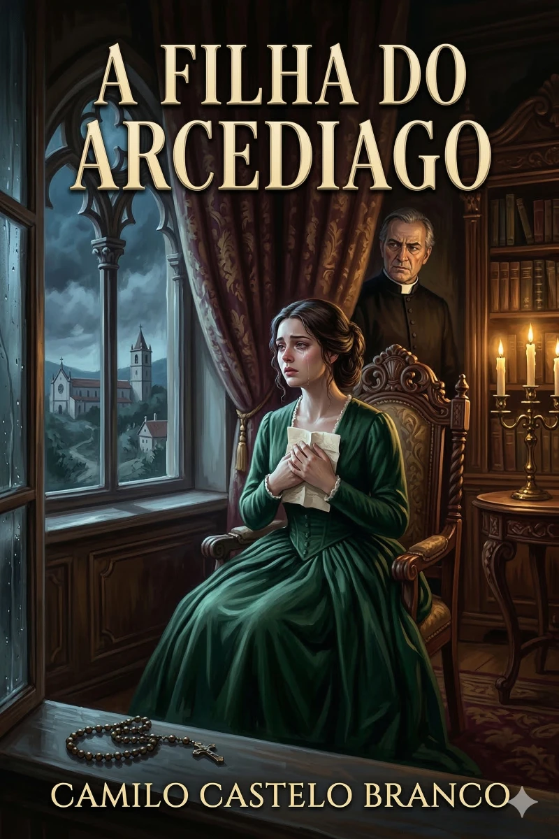 Portada: A Filha do Arcediago / Terceira Edição