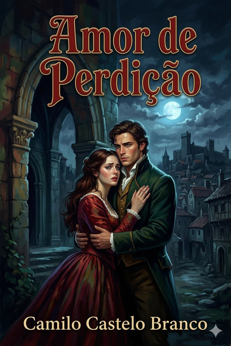 Portada: Amor de Perdição: Memorias d'uma familia
