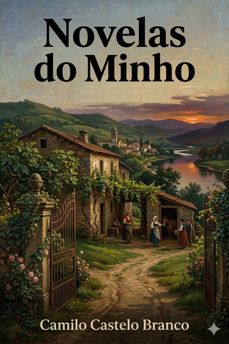 Portada: Novelas do Minho