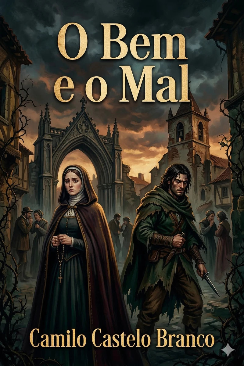 Portada: O Bem e o Mal: Romance