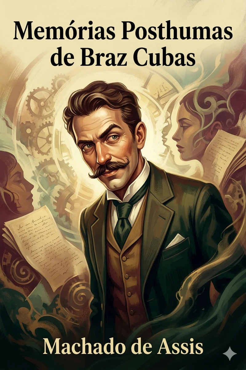 Portada: Memorias Posthumas de Braz Cubas