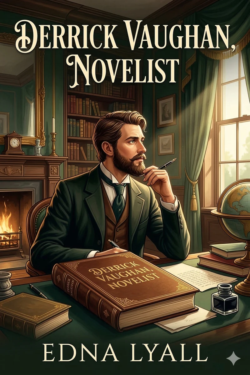 Portada: Derrick Vaughan, Novelist
