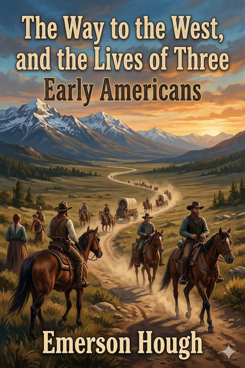 Portada: The Way to the West, and the Lives of Three Early Americans: Boone—Crockett—Carson