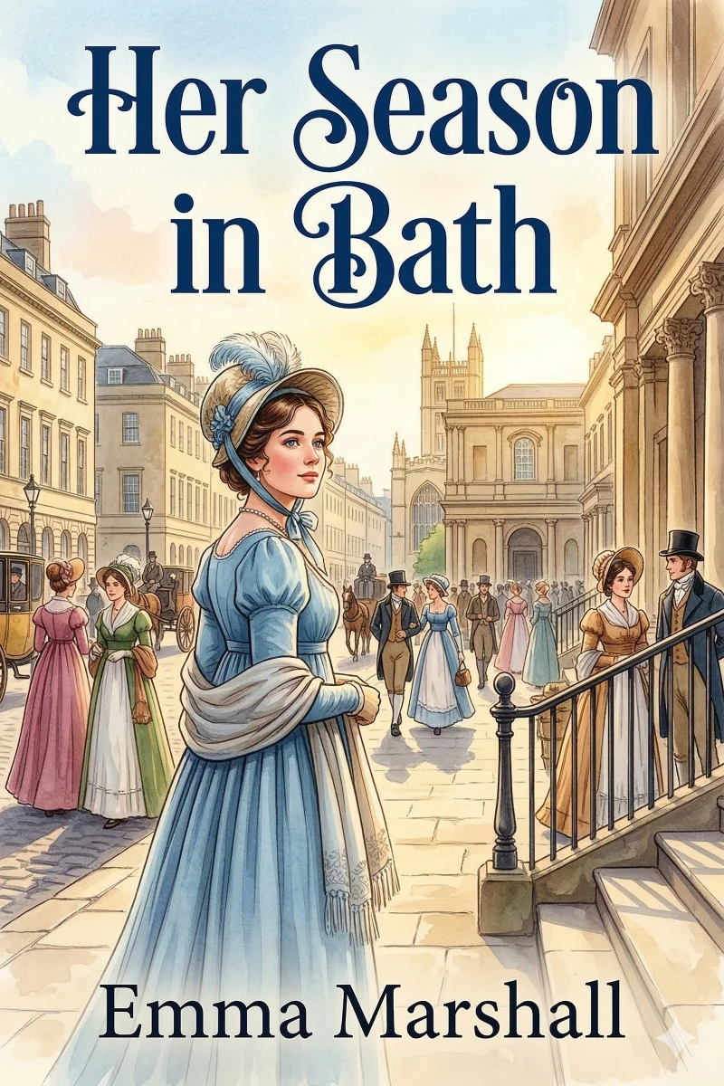 Portada: Her Season in Bath: A Story of Bygone Days