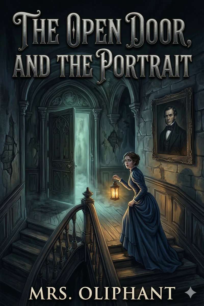 Portada: The Open Door, and the Portrait. / Stories of the Seen and the Unseen.