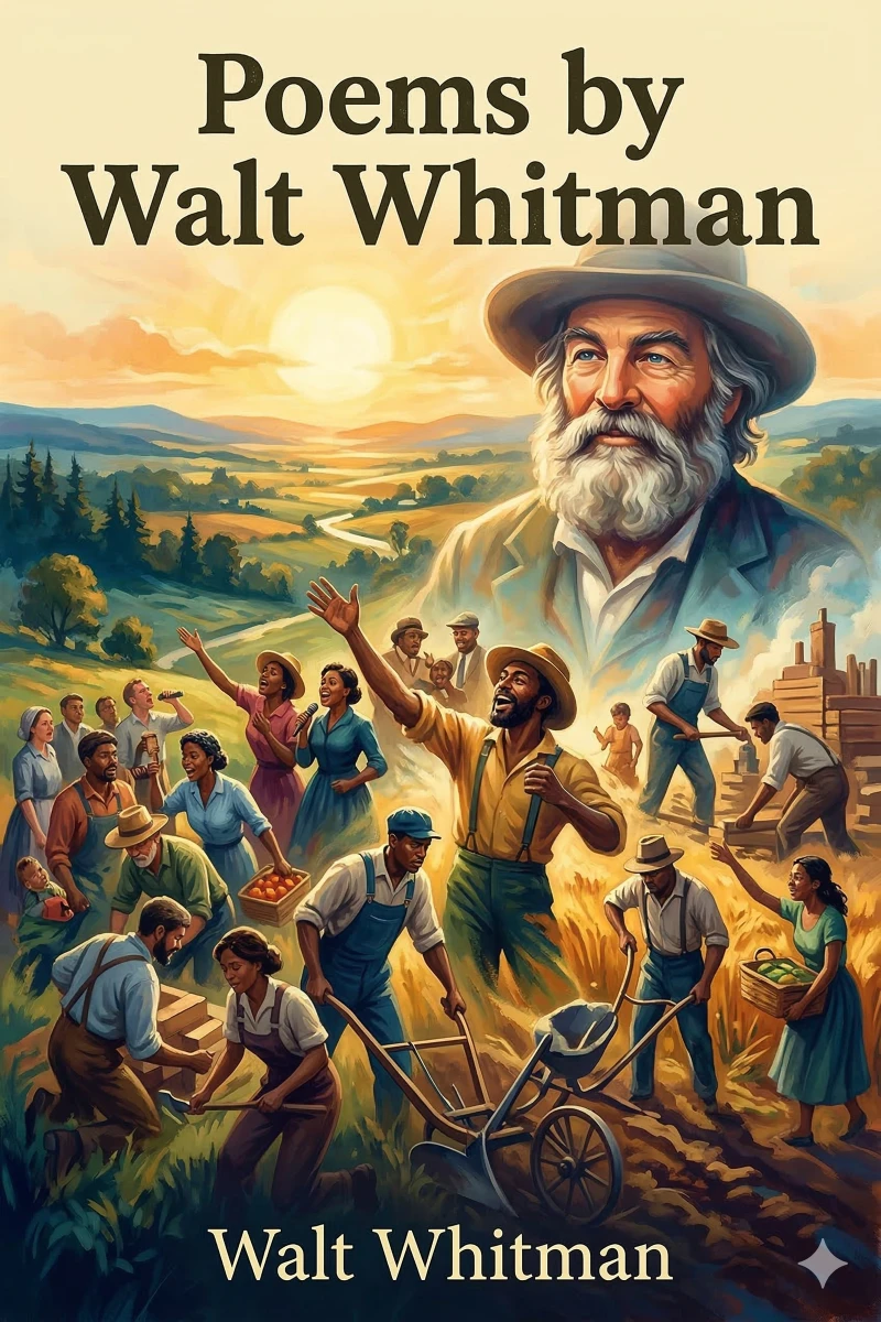 Portada: Poems by Walt Whitman