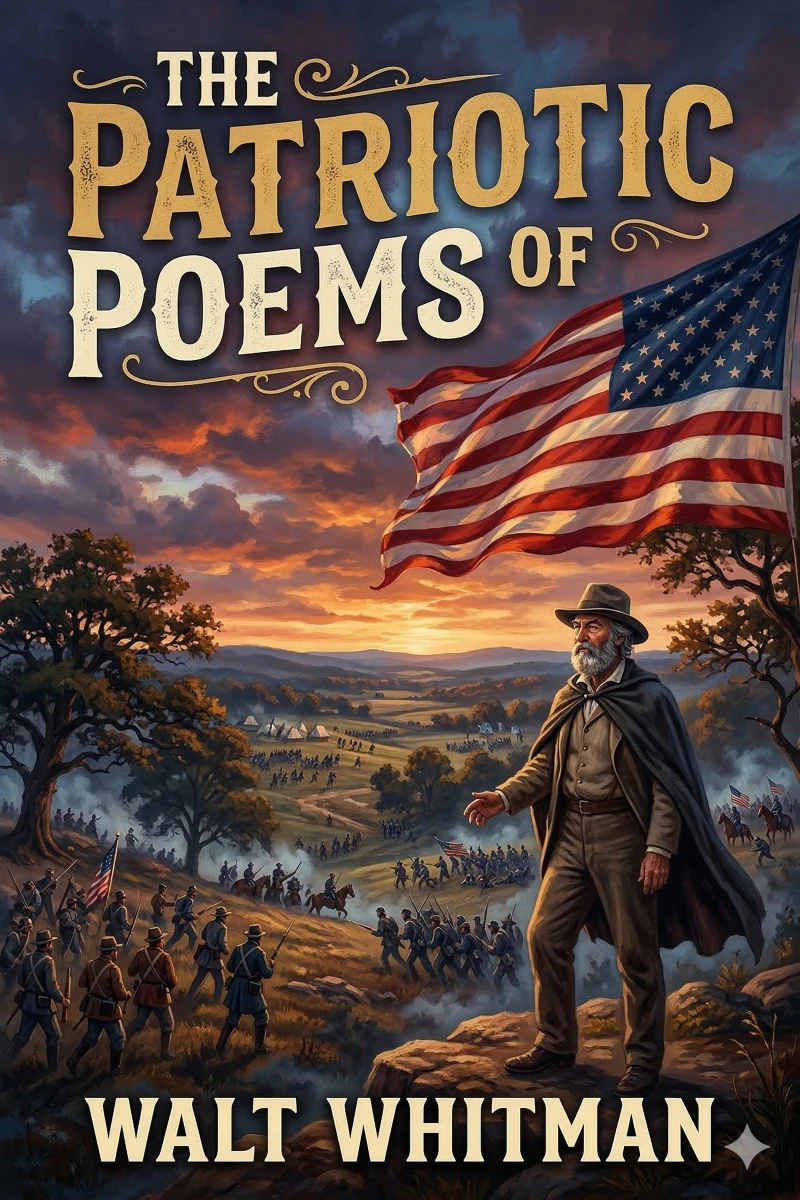 Portada: The Patriotic Poems of Walt Whitman