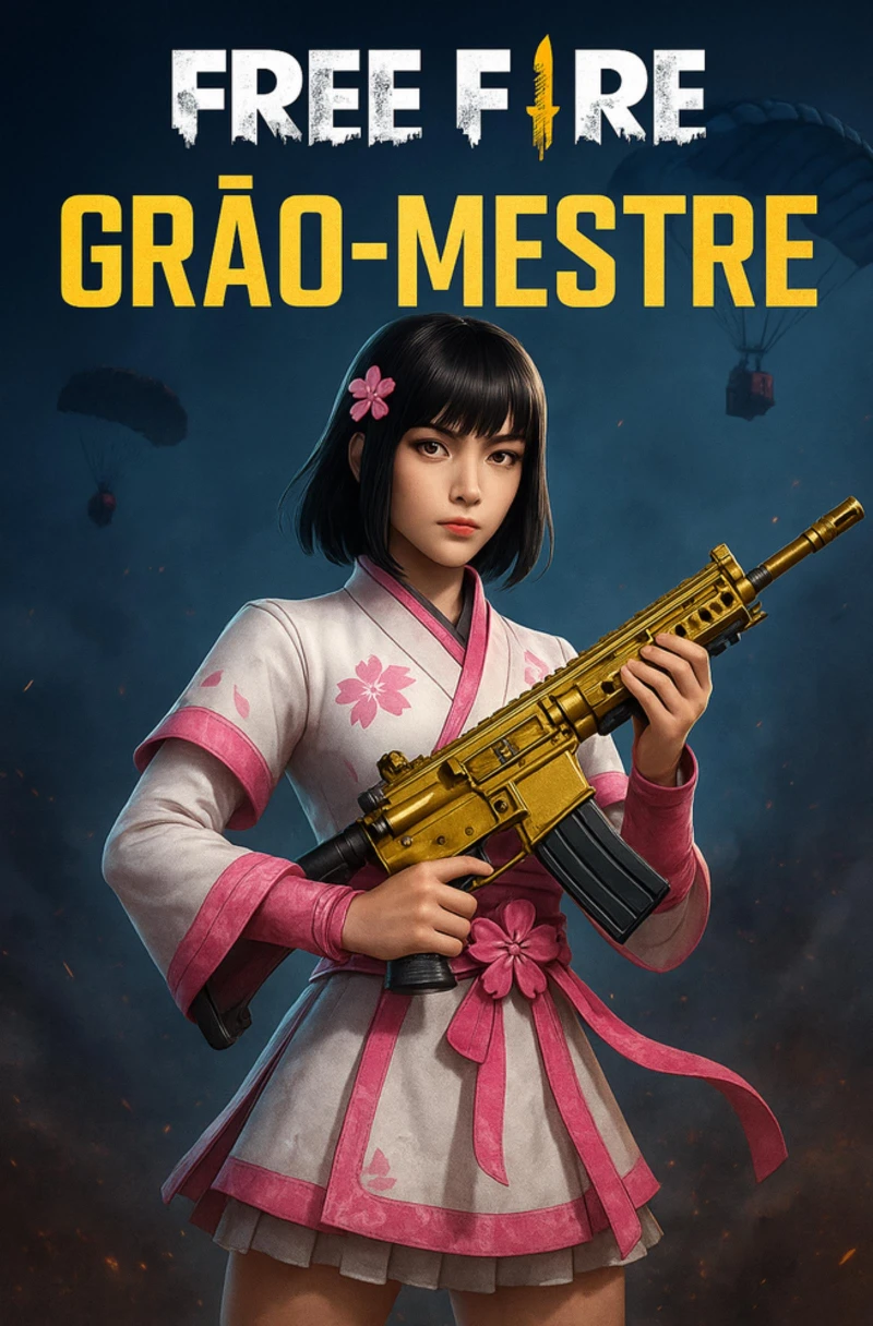 Portada: Free Fire - Grão-Mestre
