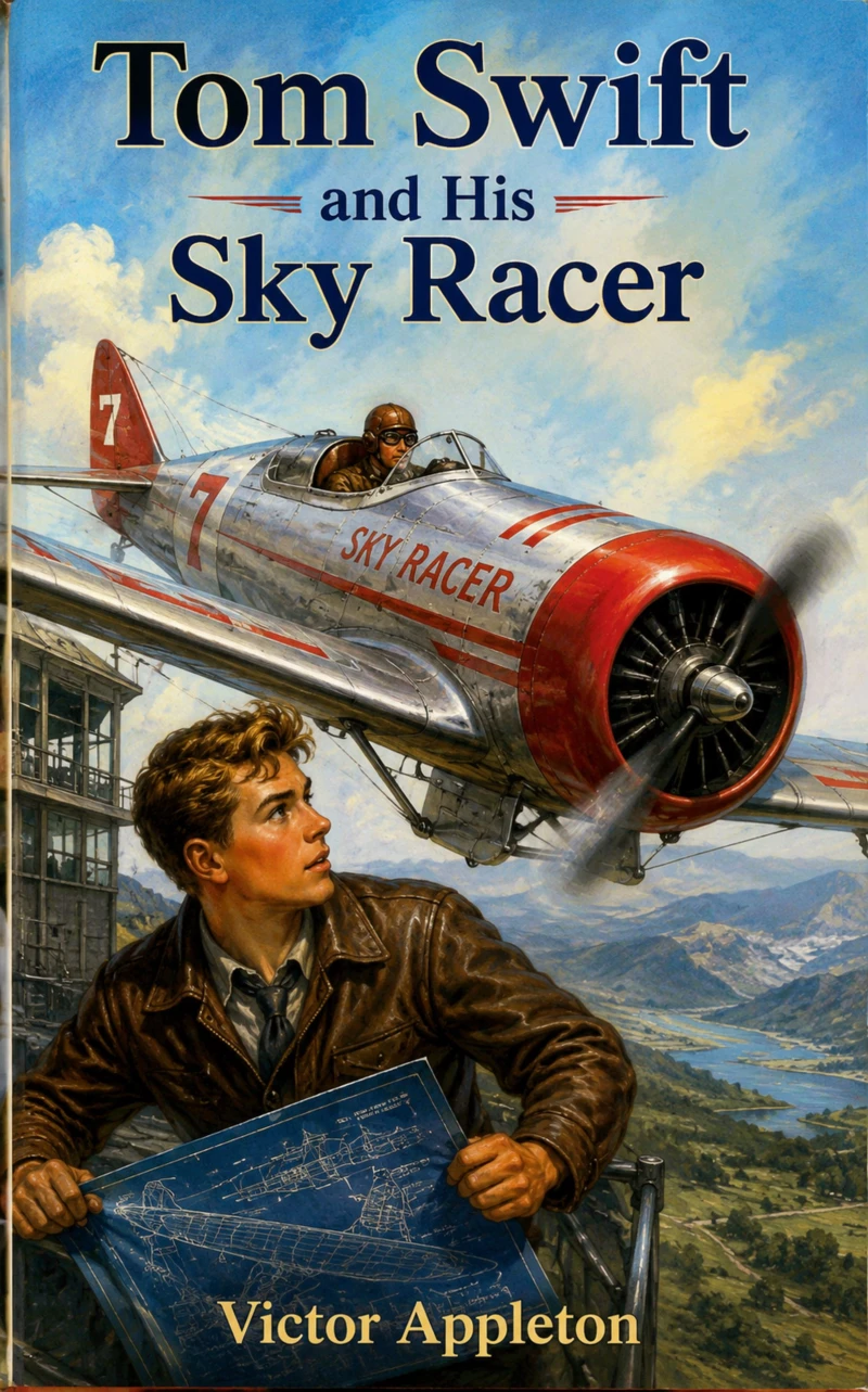 Portada: Tom Swift and His Sky Racer