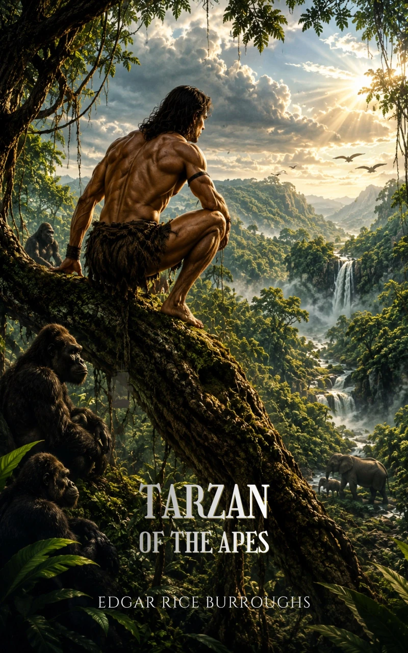 Portada: Tarzan of the Apes