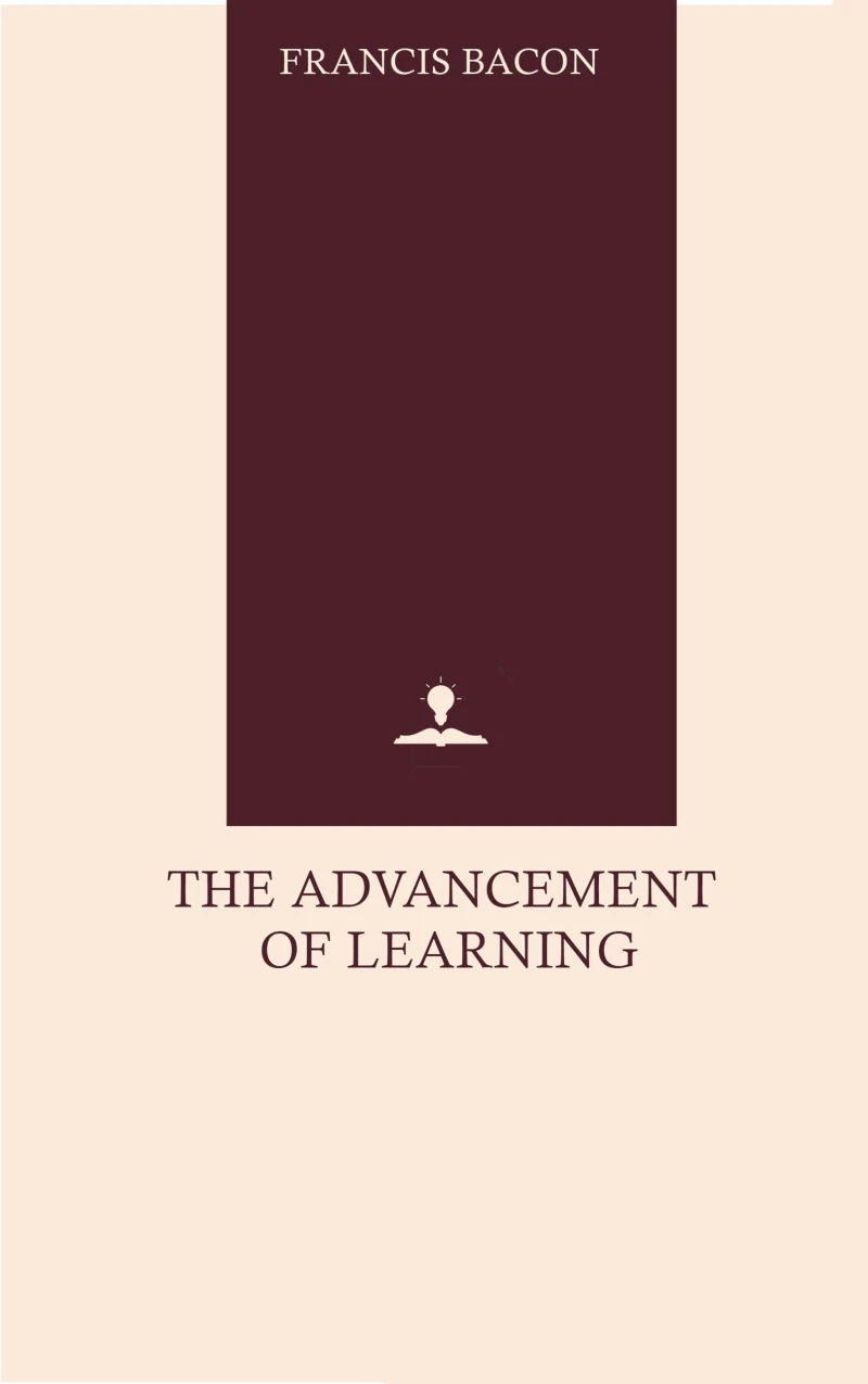 Portada: The Advancement of Learning
