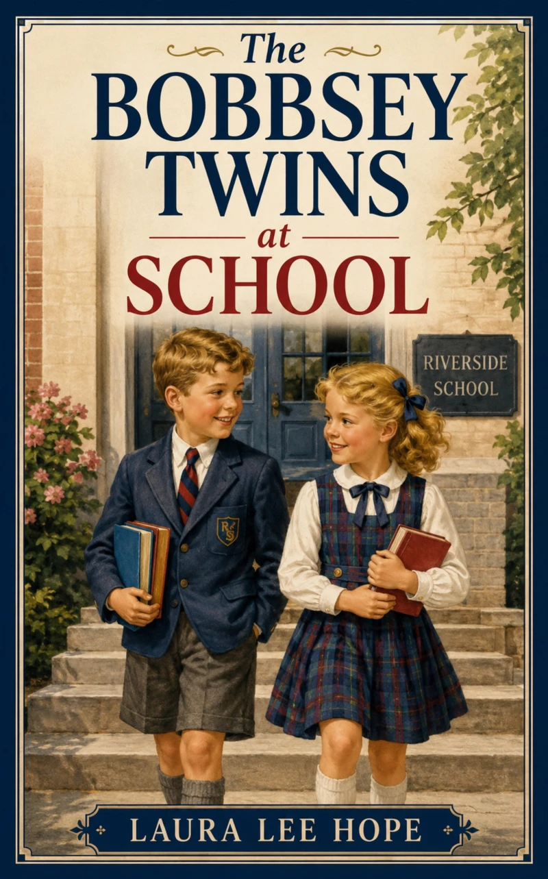 Portada: The Bobbsey Twins at School
