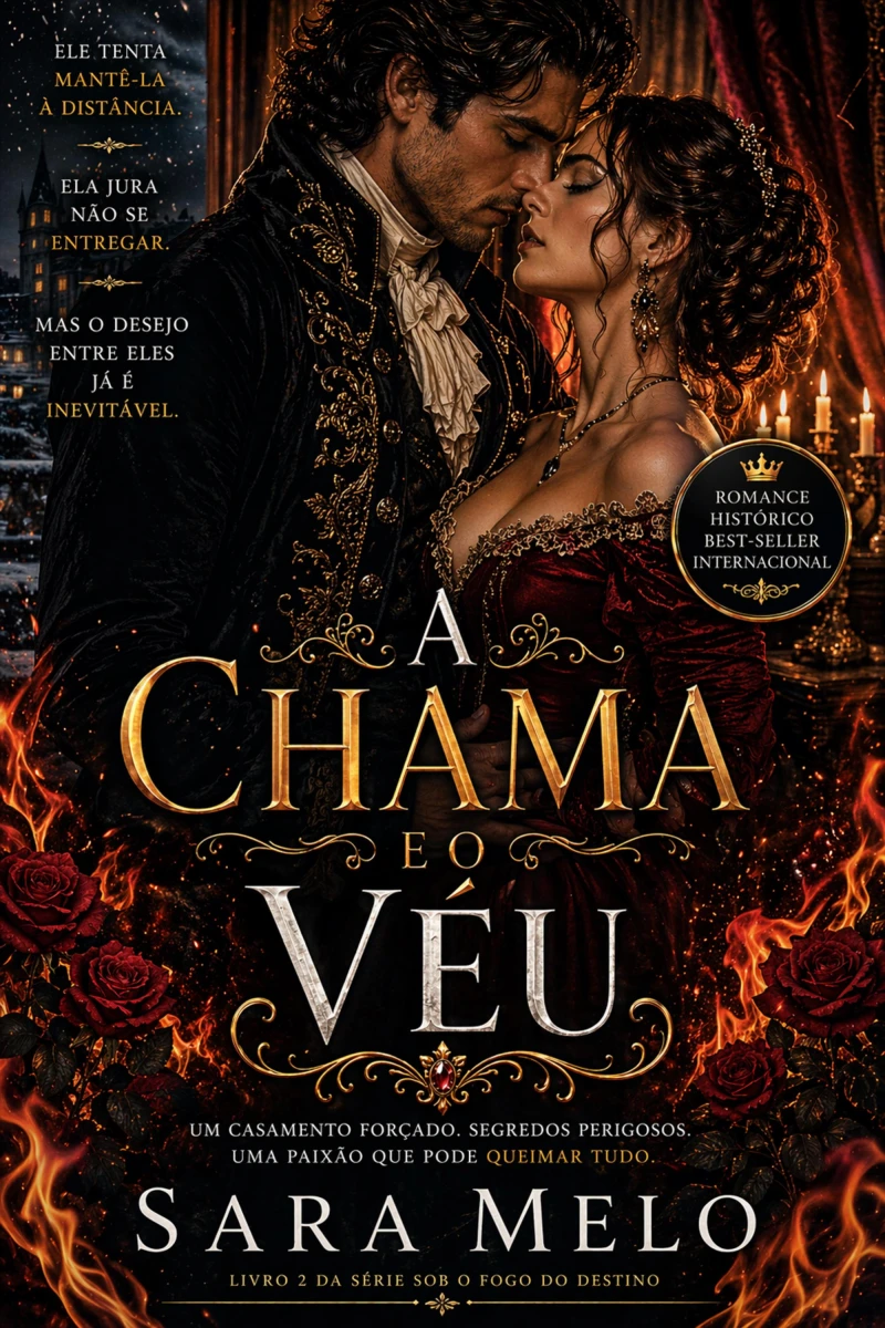 Portada: A Chama e o Véu