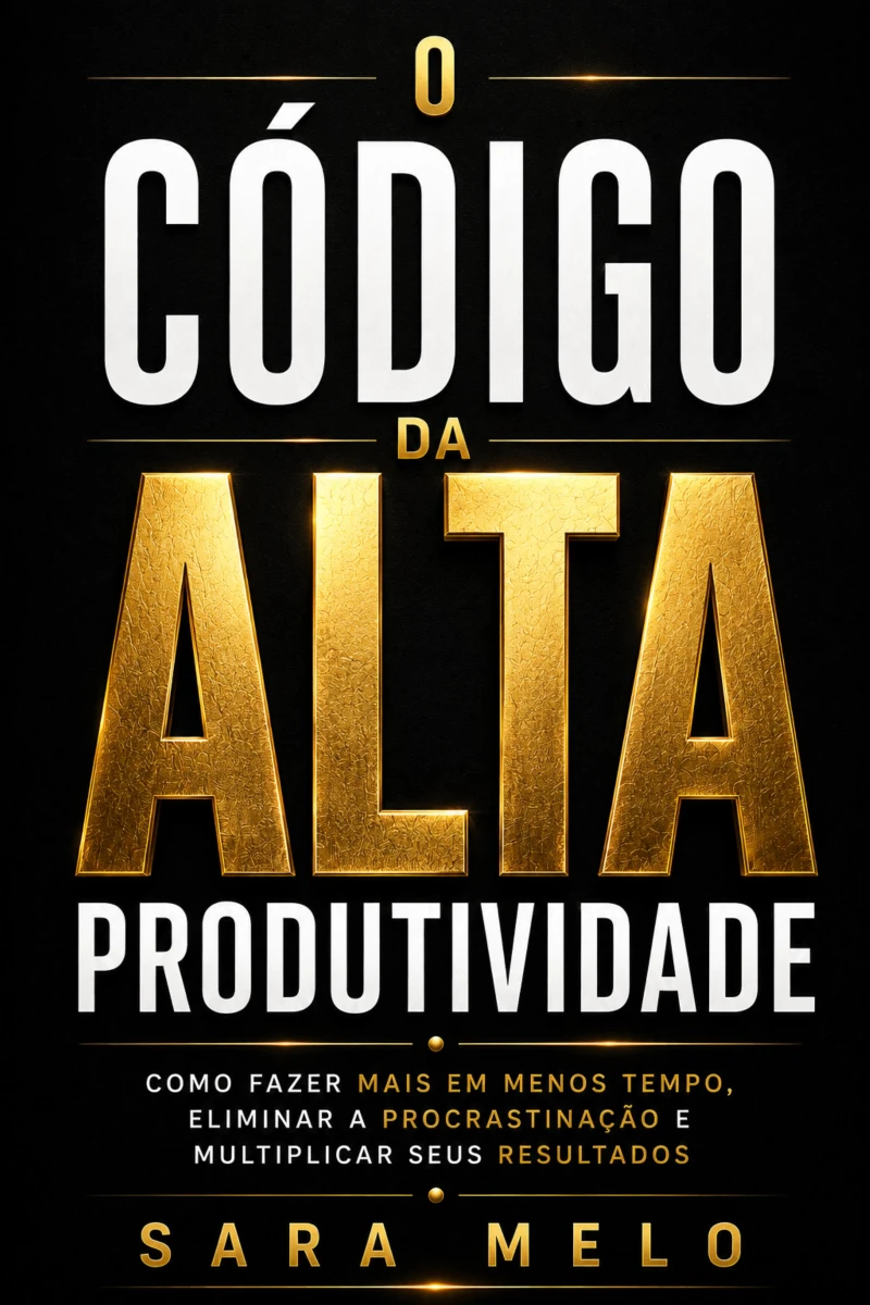 Portada: O Código da Alta Produtividade