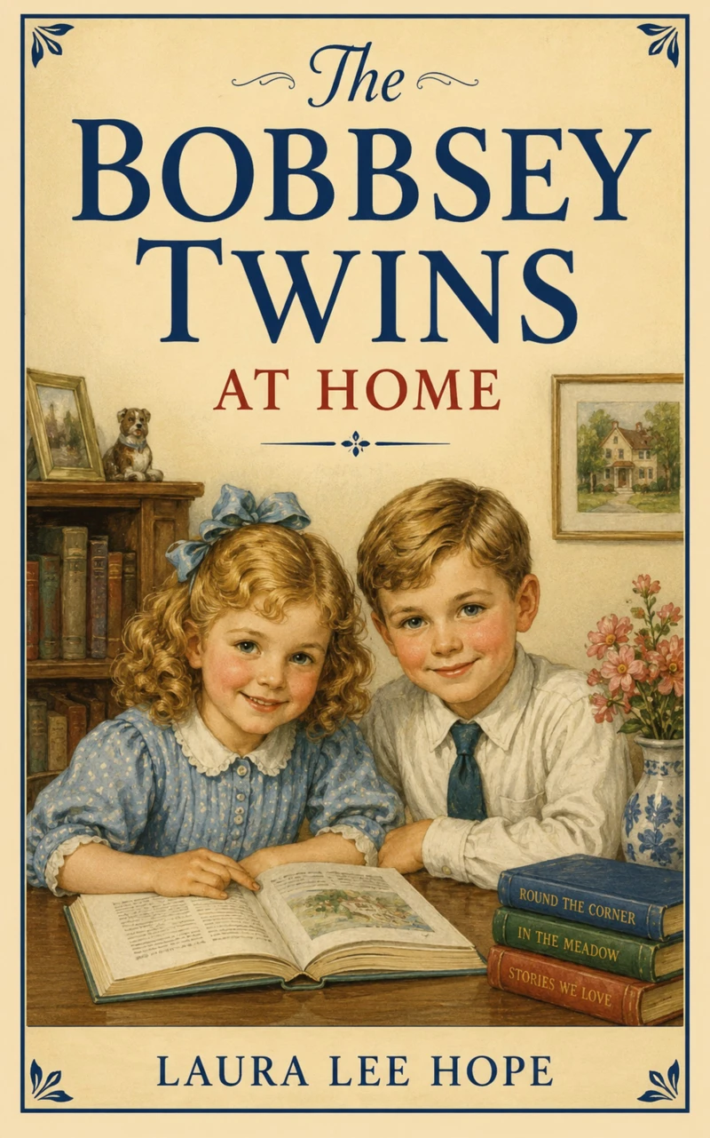 Portada: The Bobbsey Twins at Home