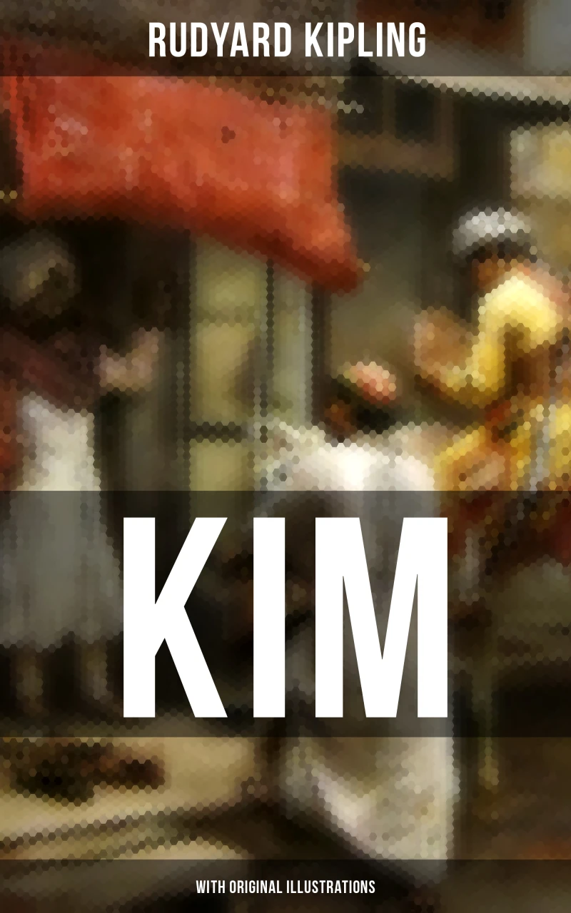 Portada: Kim (With Original Illustrations)
