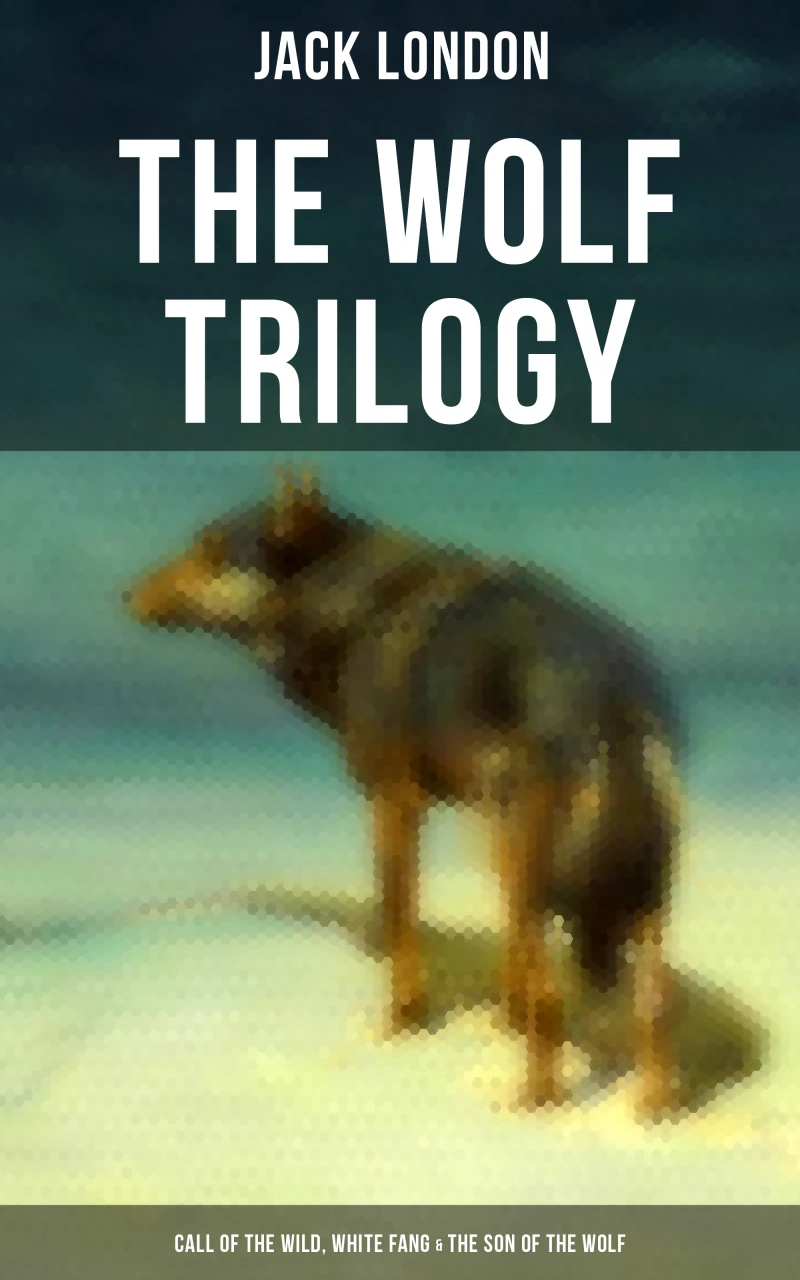 Portada: THE WOLF TRILOGY: Call of the Wild, White Fang & The Son of the Wolf